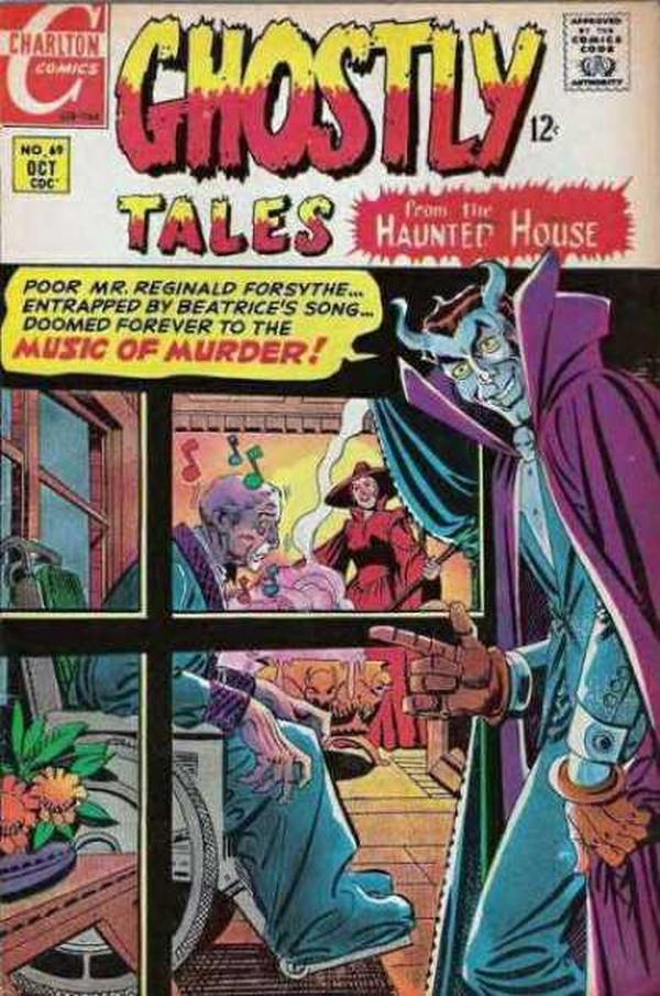 Ghostly Tales #69 cover