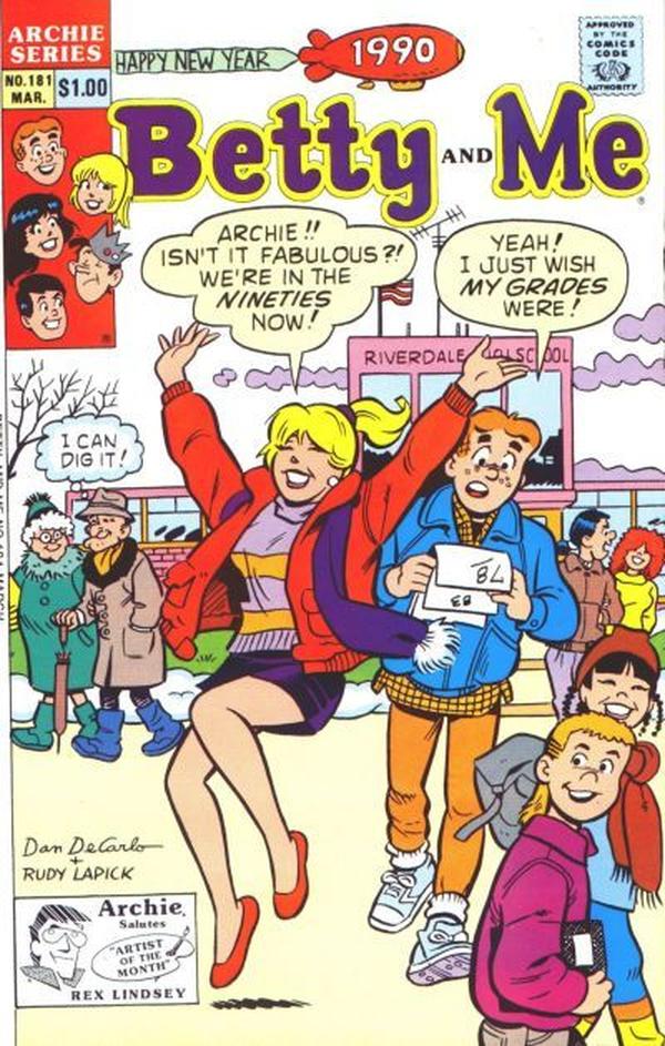 Betty and Me #181 cover