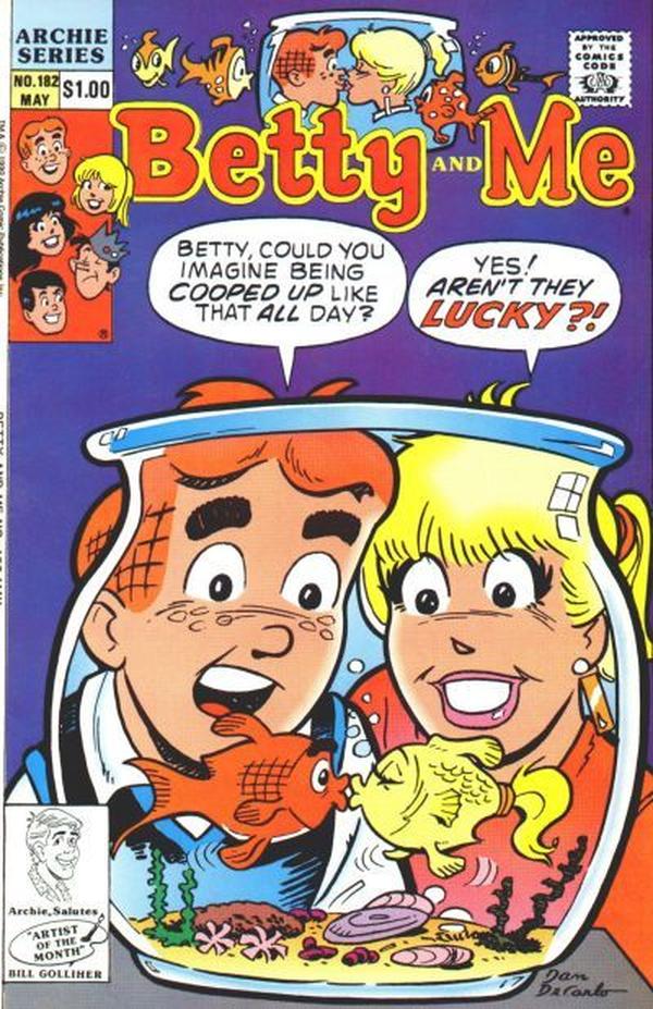 Betty and Me #182 cover
