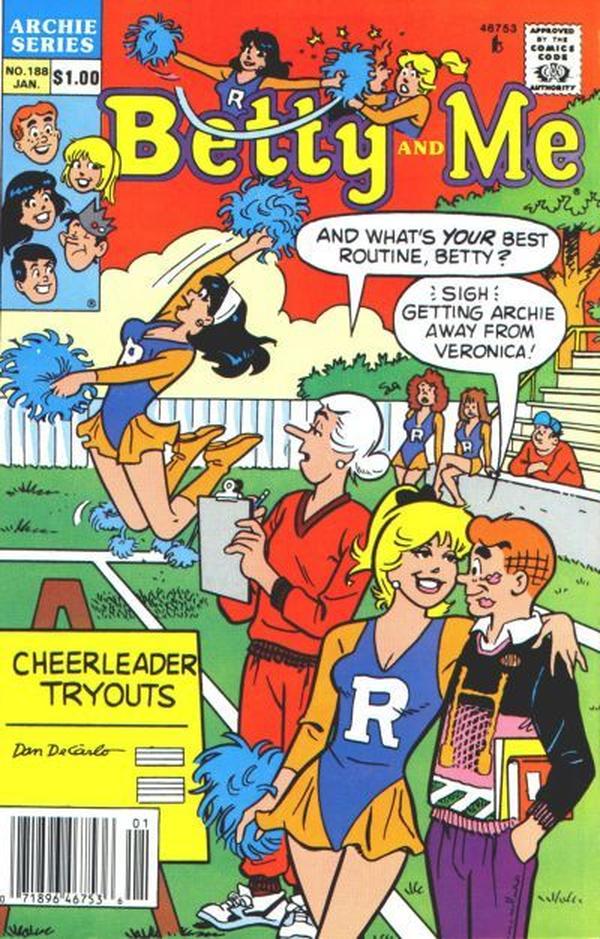 Betty and Me #188 cover