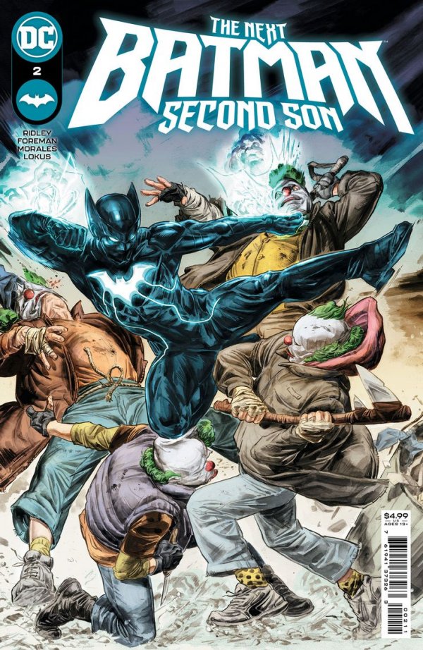 The Next Batman: Second Son #2 cover