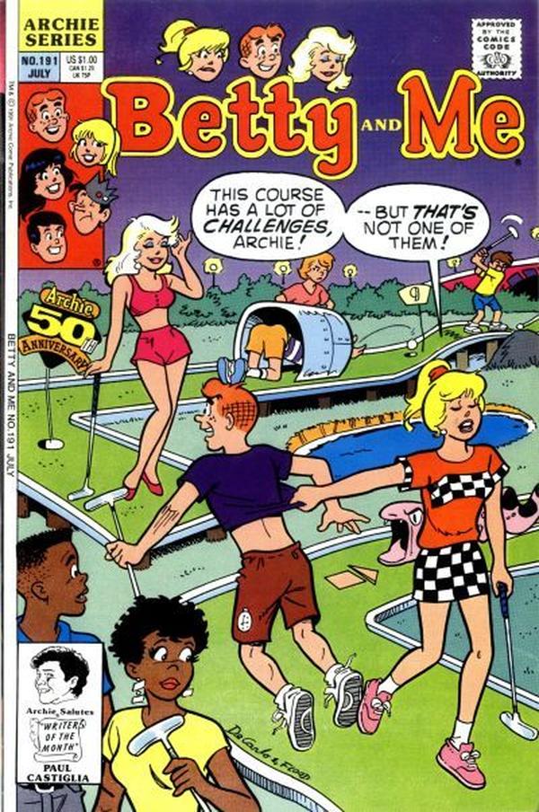 Betty and Me #191 cover