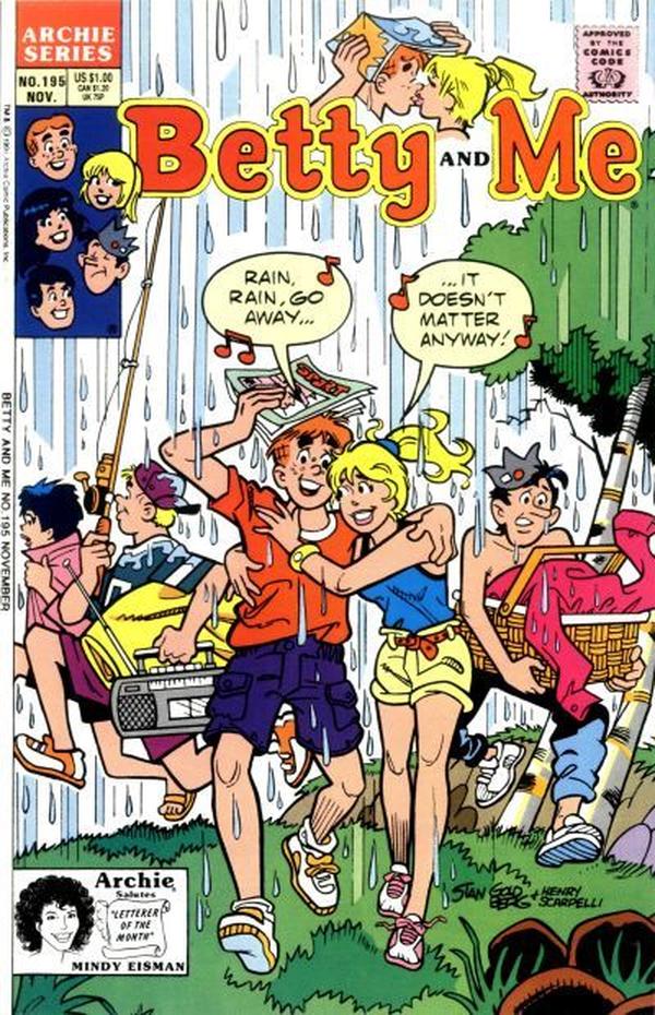 Betty and Me #195 cover