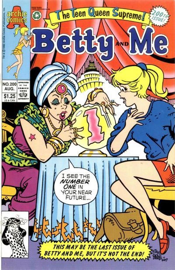 Betty and Me #200 cover