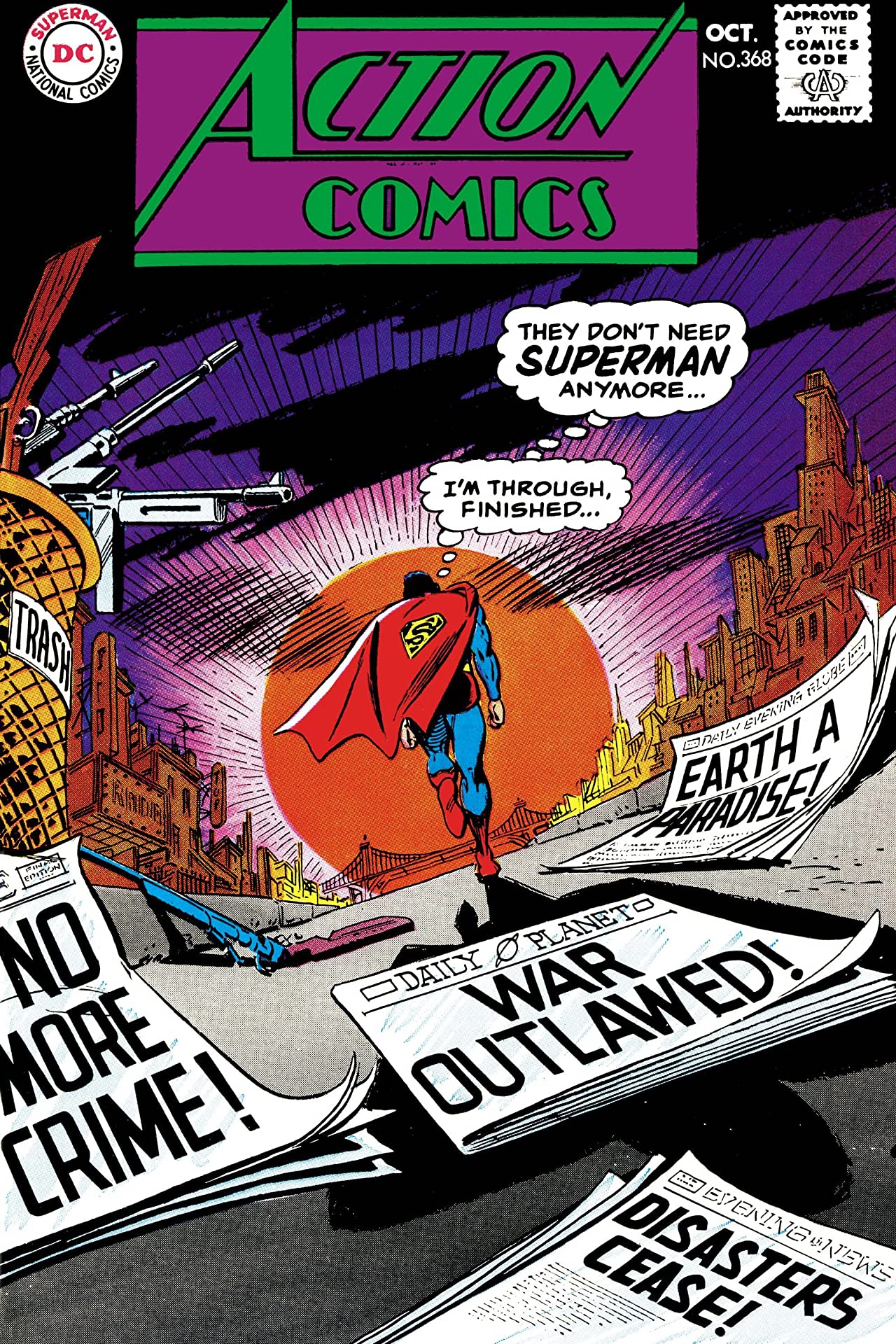Action Comics #368 cover