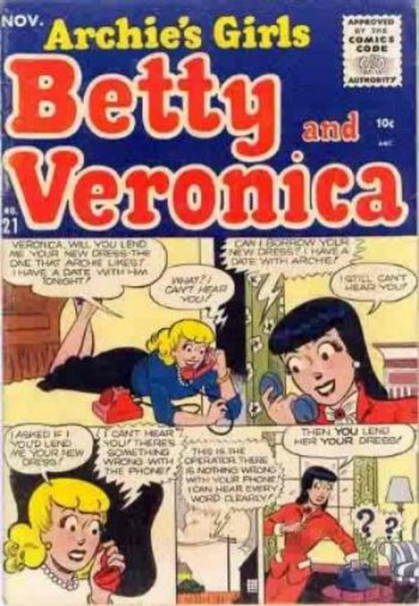 Archie's Girls Betty and Veronica #21