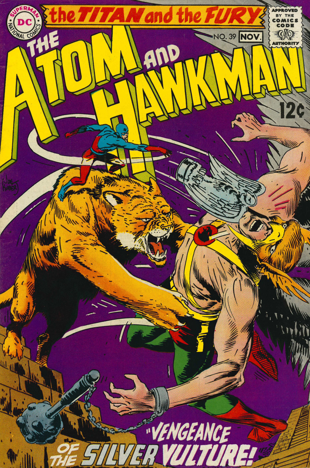 The Atom & Hawkman #39 cover
