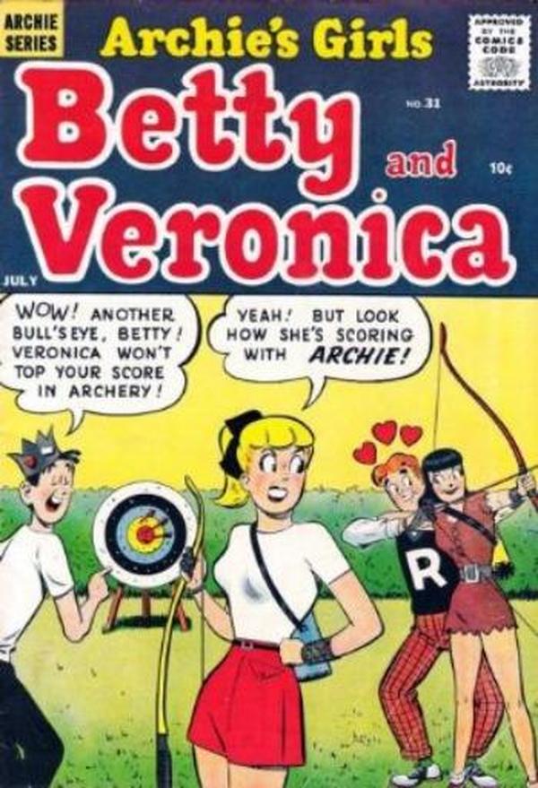Archie's Girls Betty and Veronica #31 cover