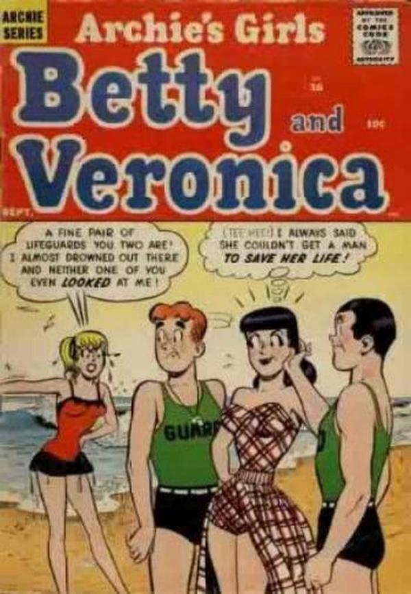 Archie's Girls Betty and Veronica #38 cover