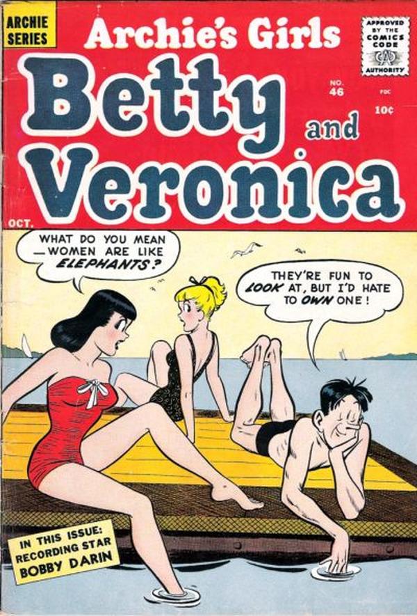 Archie's Girls Betty and Veronica #46 cover
