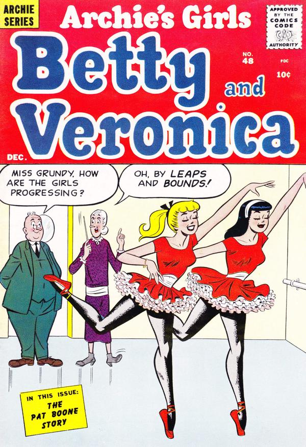 Archie's Girls Betty and Veronica #48 cover