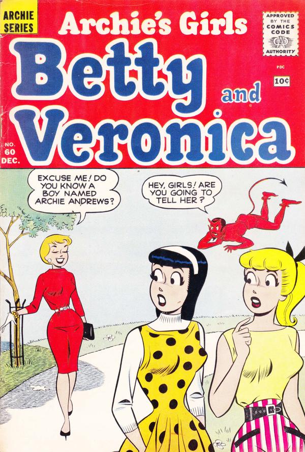 Archie's Girls Betty and Veronica #60 cover