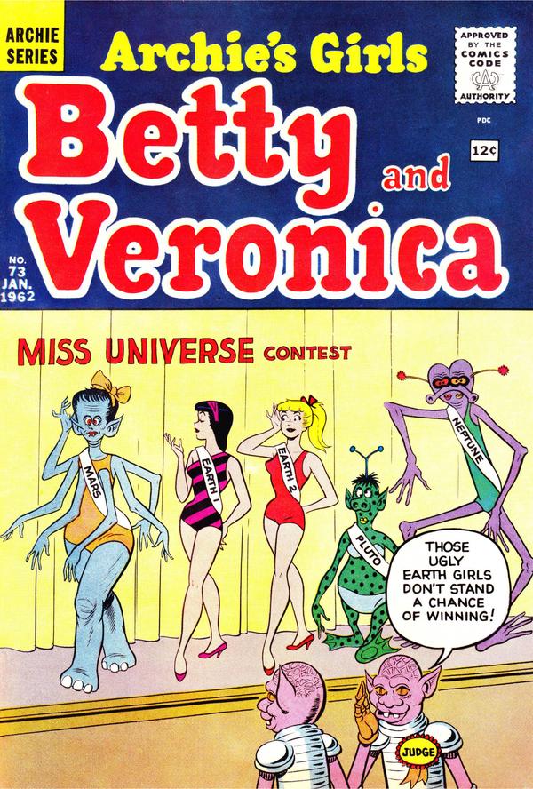 Archie's Girls Betty and Veronica #73 cover