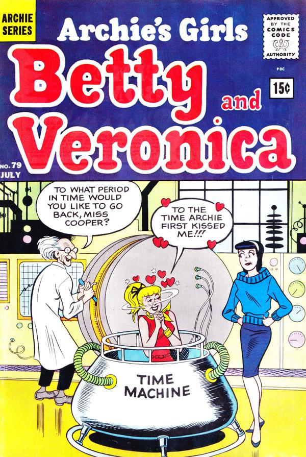 Archie's Girls Betty and Veronica #79 cover