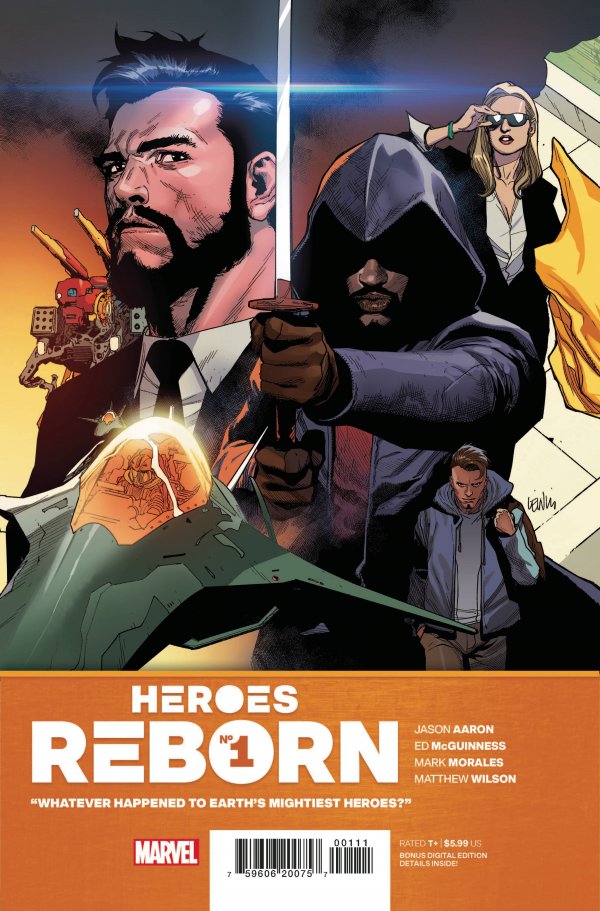 Heroes Reborn #1 cover