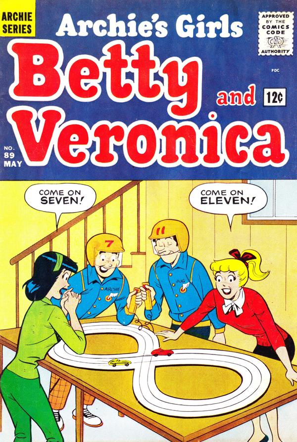 Archie's Girls Betty and Veronica #89 cover