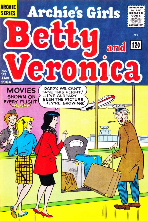 Archie's Girls Betty and Veronica #97 cover
