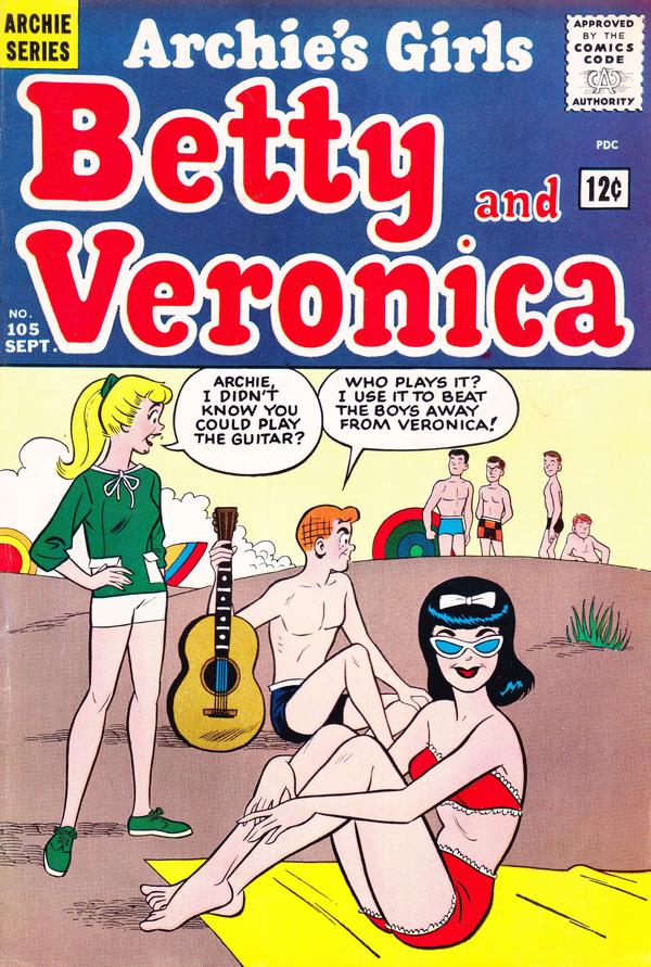Archie's Girls Betty and Veronica #105 cover