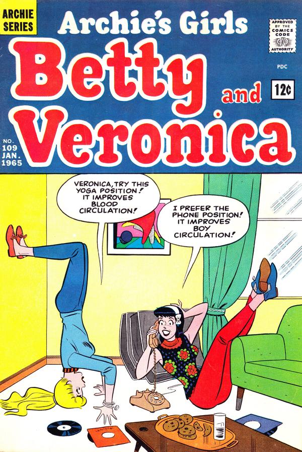 Archie's Girls Betty and Veronica #109 cover