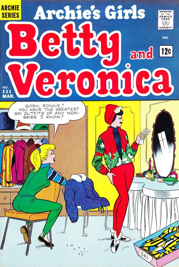 Archie's Girls Betty and Veronica #111 cover