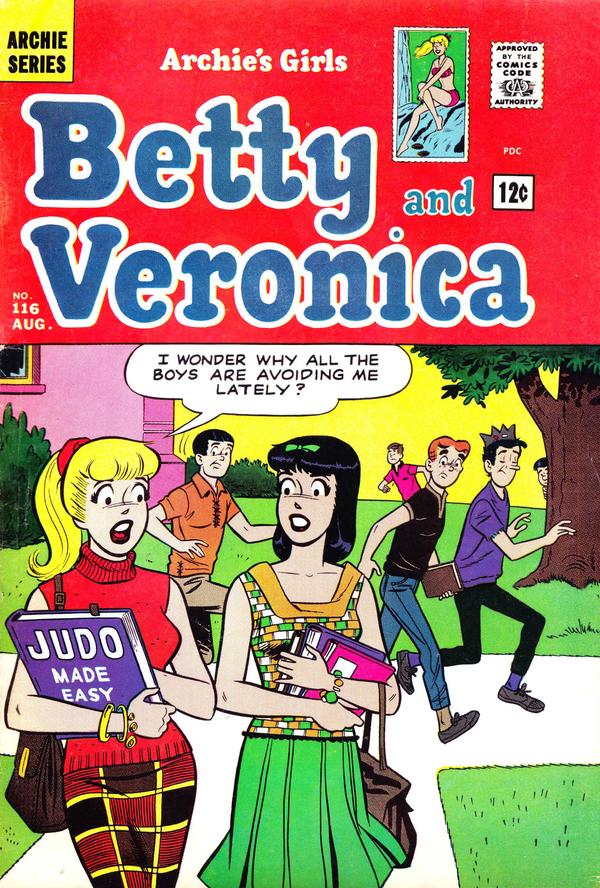 Archie's Girls Betty and Veronica #116 cover