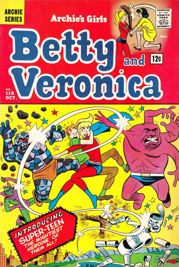 Archie's Girls Betty and Veronica #118 cover