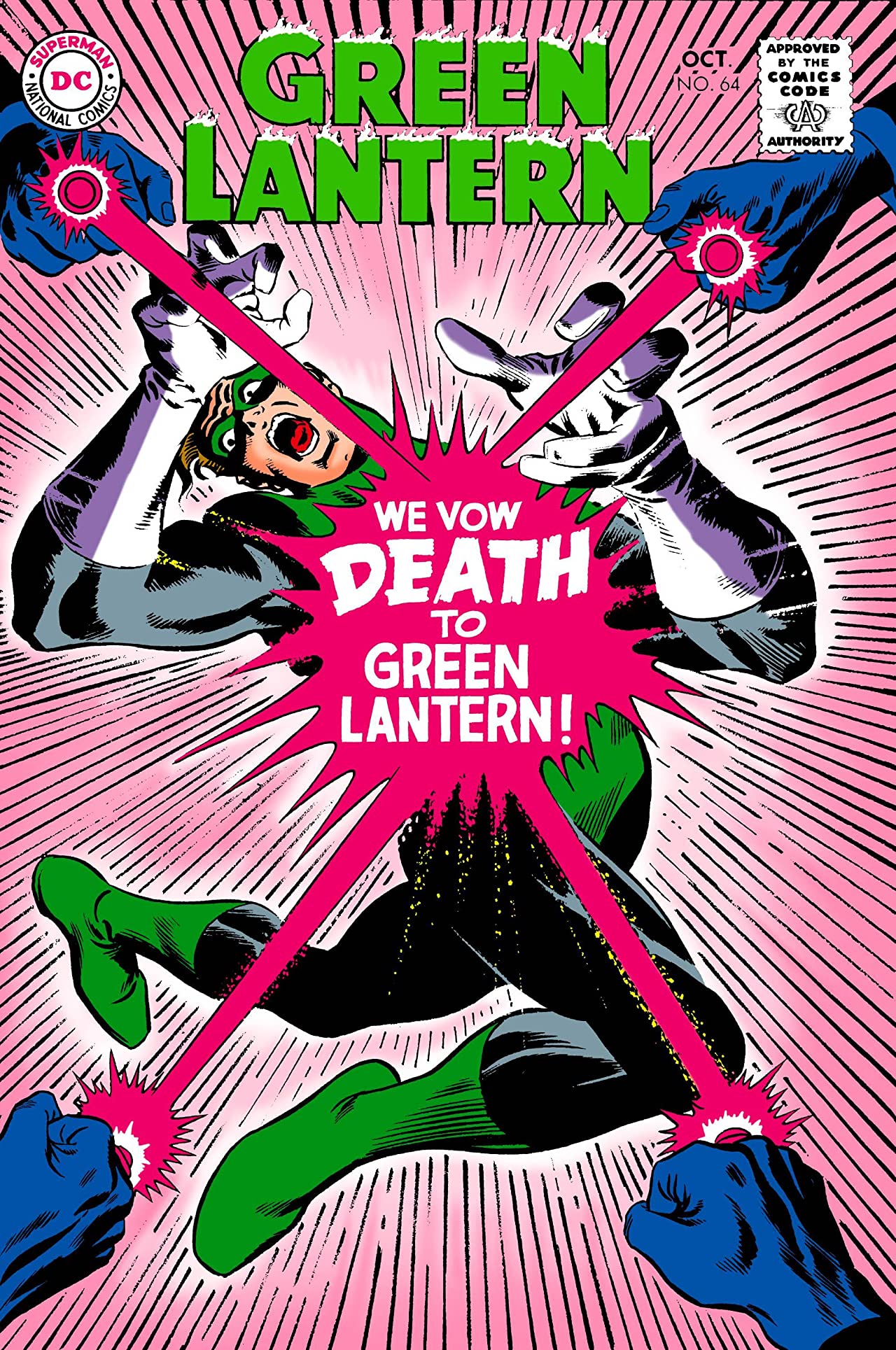 Green Lantern #64 cover