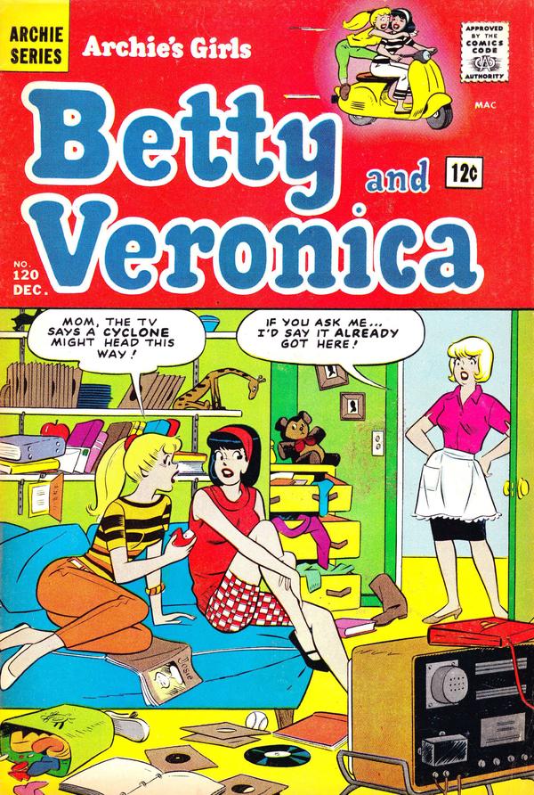 Archie's Girls Betty and Veronica #120 cover