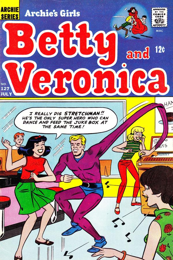 Archie's Girls Betty and Veronica #127 cover