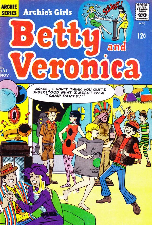 Archie's Girls Betty and Veronica #131 cover
