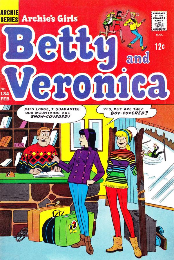 Archie's Girls Betty and Veronica #134