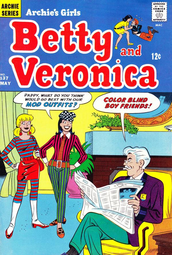 Archie's Girls Betty and Veronica #137 cover