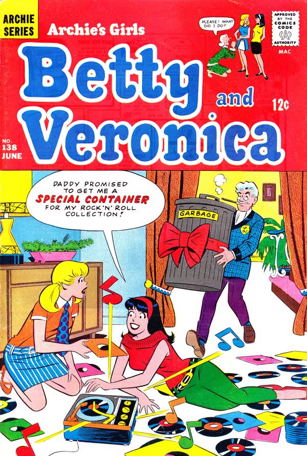 Archie's Girls Betty and Veronica #138 cover