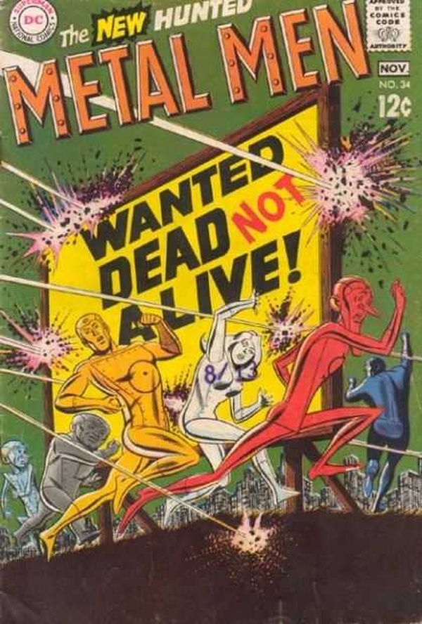 Metal Men #34 cover