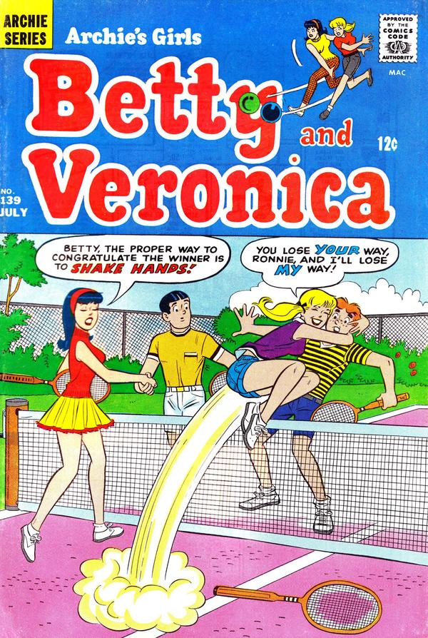 Archie's Girls Betty and Veronica #139 cover