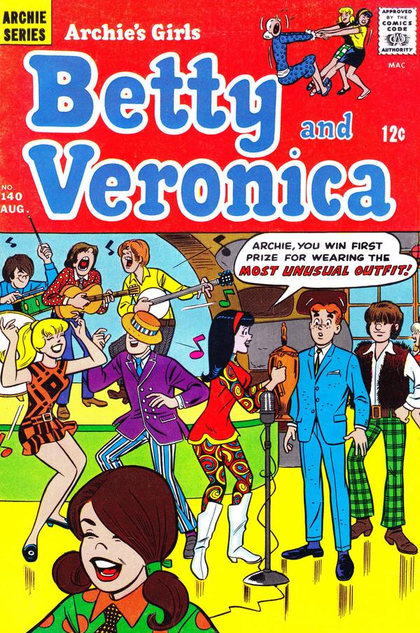 Archie's Girls Betty and Veronica #140 cover