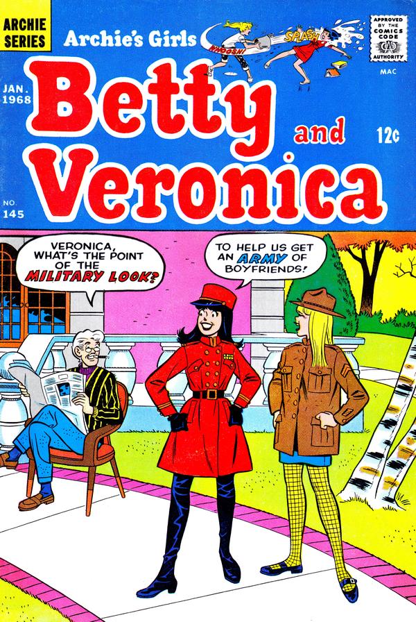 Archie's Girls Betty and Veronica #145 cover