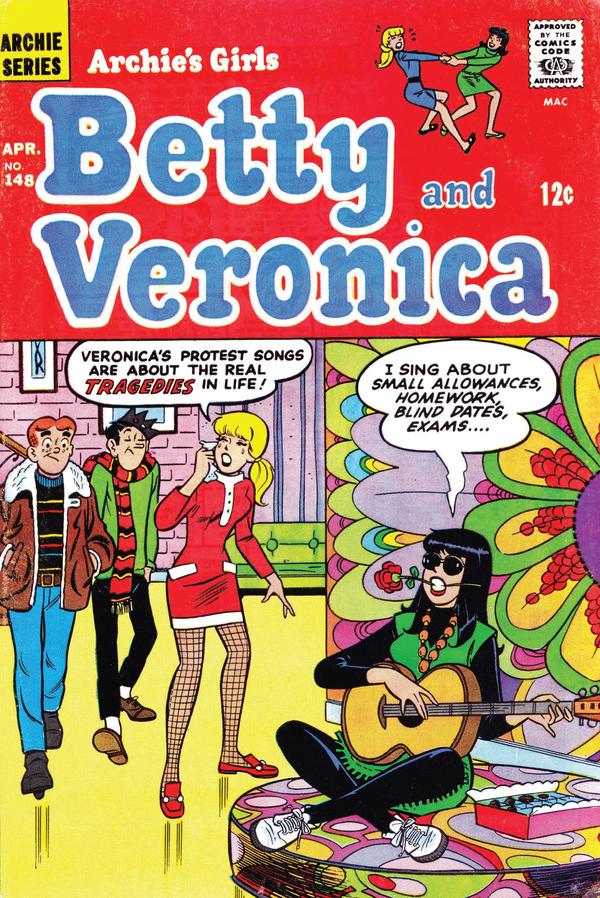 Archie's Girls Betty and Veronica #148 cover