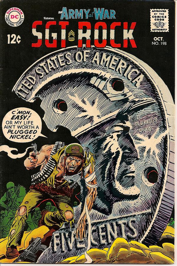 Our Army at War #198 cover