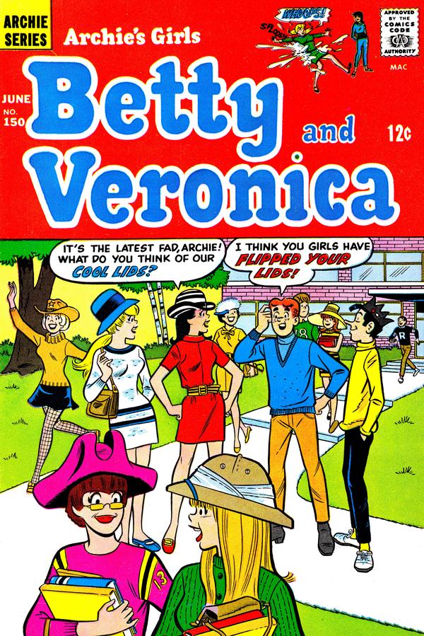 Archie's Girls Betty and Veronica #150 cover