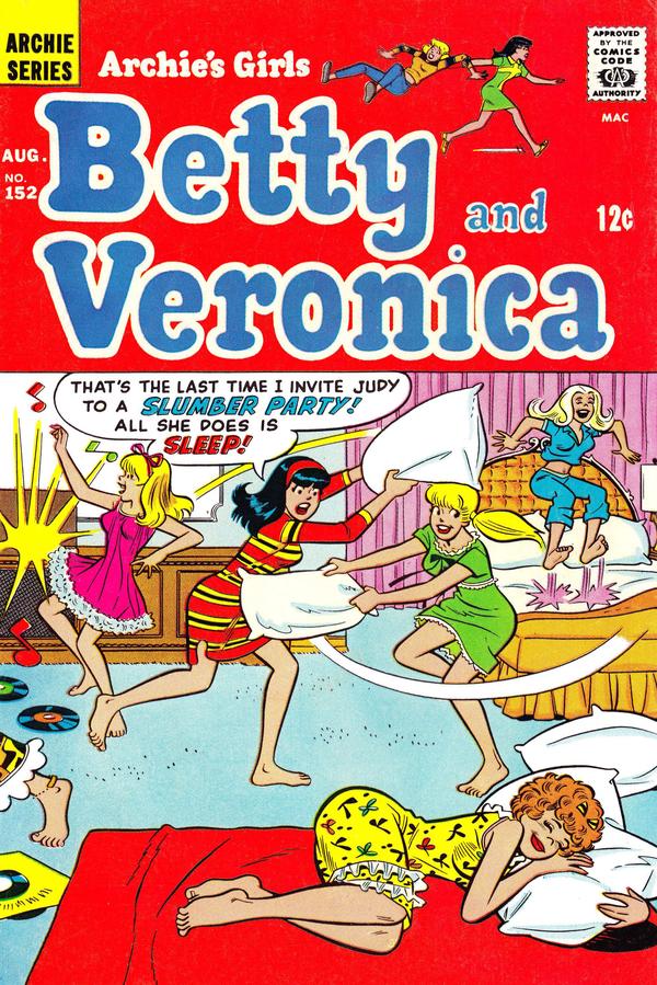 Archie's Girls Betty and Veronica #152 cover