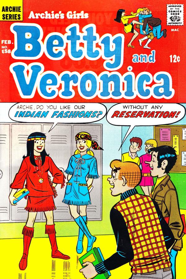 Archie's Girls Betty and Veronica #158 cover