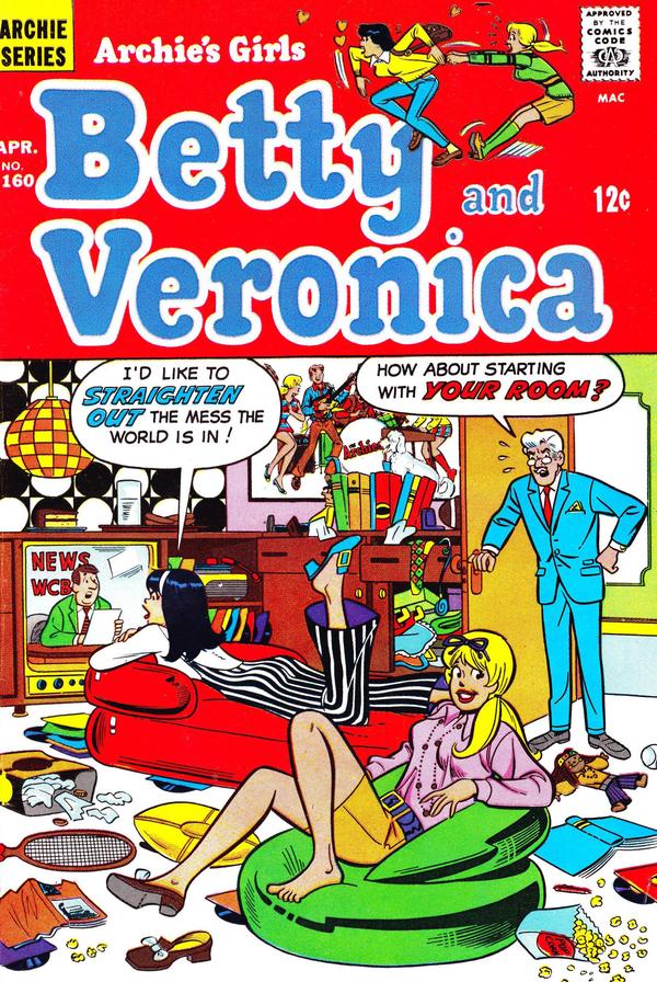 Archie's Girls Betty and Veronica #160 cover
