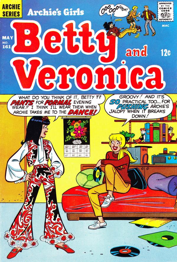 Archie's Girls Betty and Veronica #161 cover