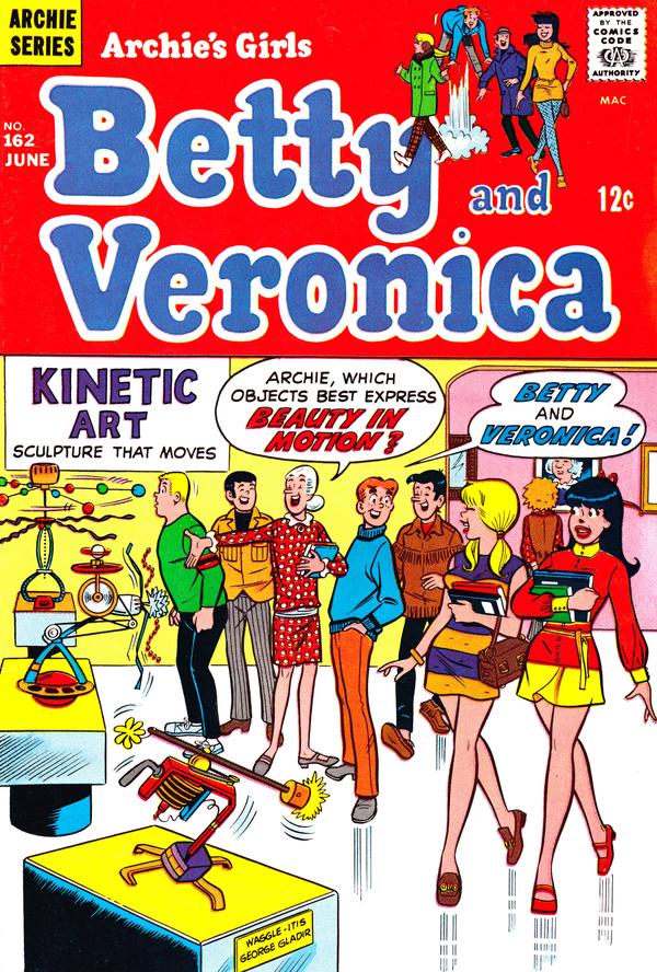 Archie's Girls Betty and Veronica #162 cover