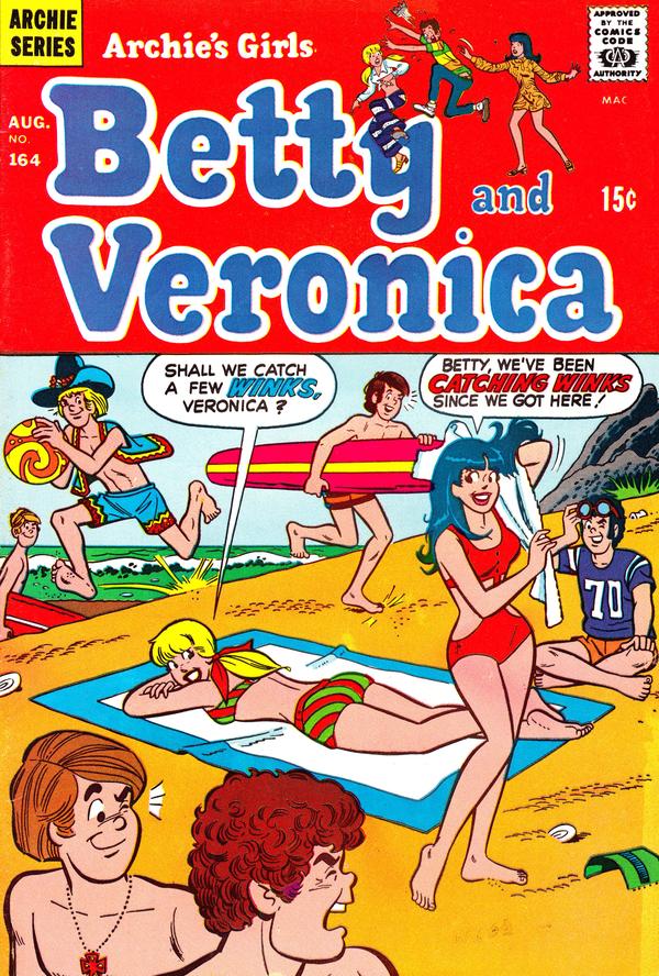 Archie's Girls Betty and Veronica #164 cover