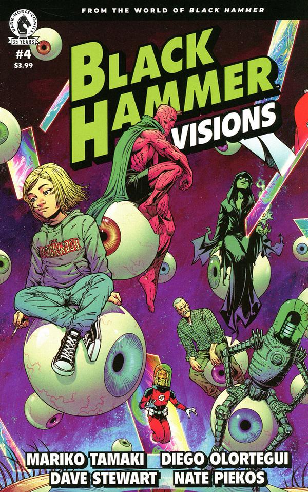 Black Hammer: Visions #4 cover