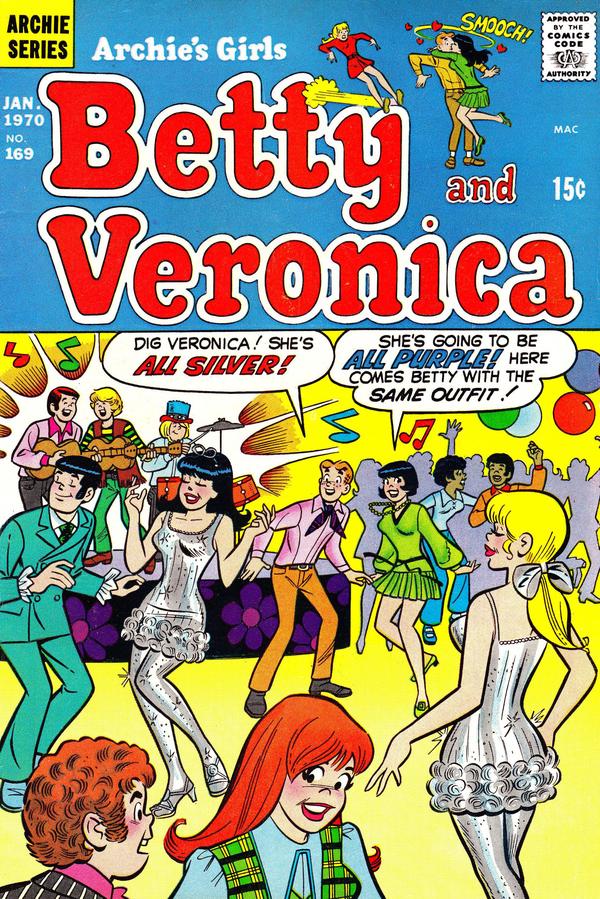Archie's Girls Betty and Veronica #169 cover