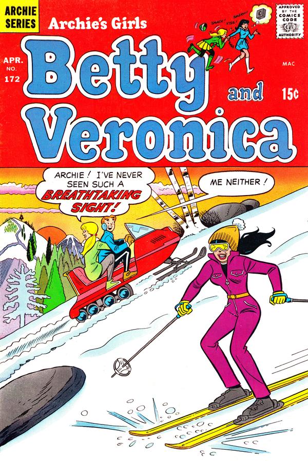 Archie's Girls Betty and Veronica #172 cover