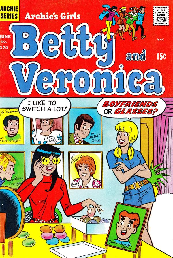 Archie's Girls Betty and Veronica #174 cover